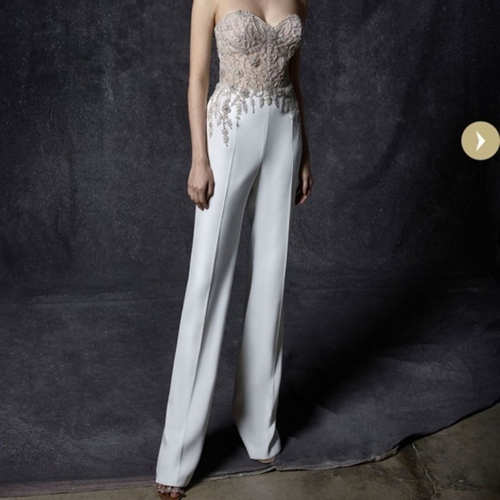 Enzoani Ohanna Bridal Jumpsuit - wedding jumpsuit - wedding gown- second look